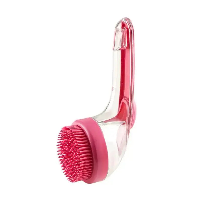 2026 New Universal 2-In-1 Pet Bath & Grooming Deshedding Brush with Built-In Soap Dispenser, 8In×3In×4In Gentle Massage Aid for Dogs & Cats, Enhances Beauty/Hair Care, Saves Dry Shampoo
