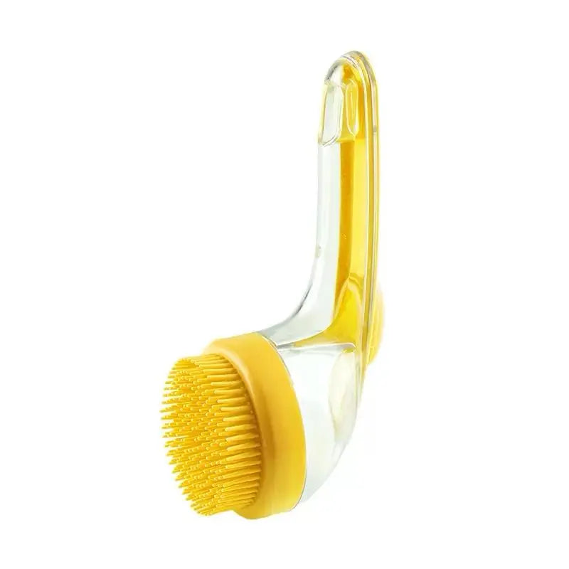 2026 New Universal 2-In-1 Pet Bath & Grooming Deshedding Brush with Built-In Soap Dispenser, 8In×3In×4In Gentle Massage Aid for Dogs & Cats, Enhances Beauty/Hair Care, Saves Dry Shampoo